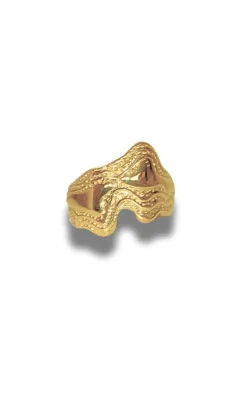 Smykkeli Copenhagen Ring - Line - Gold Colour