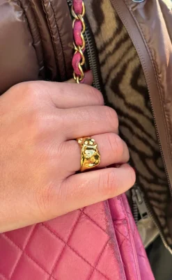 Smykkeli Copenhagen Ring - Mathilde - Gold Colour