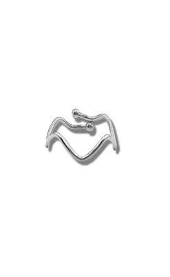 Smykkeli Copenhagen Ring - Stockholm - Silver Colour