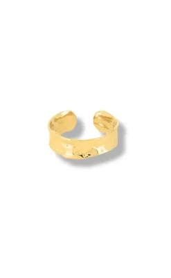 Smykkeli Copenhagen Ring - Zenia - Gold Colour