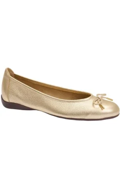 Tim & Simonsen Ballerinaer - Ditte - Gold