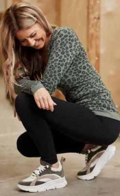 Tim & Simonsen Leggings - Rosa - Black