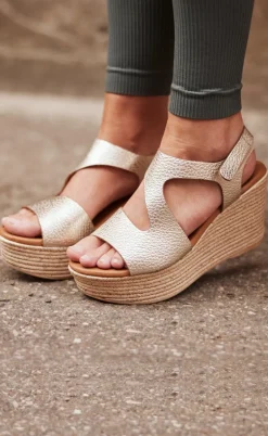 Tim & Simonsen Sandaler - Masha - Platino Gold