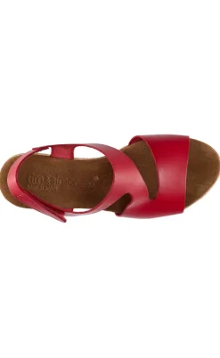 Tim & Simonsen Sandaler - Masha Nature - Rojo