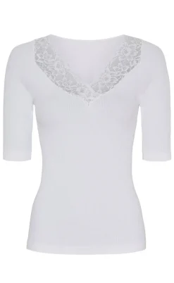 Tim & Simonsen Top - Belen SS - Bianco