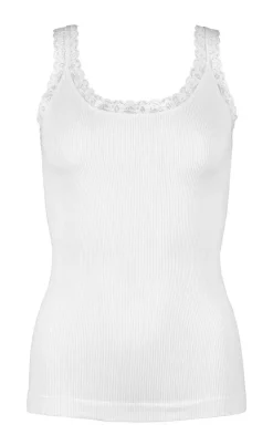 Tim & Simonsen Top - Frida Rib - Bianco