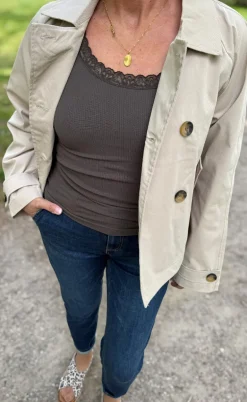 Tim & Simonsen Top - Frida Rib - Noce