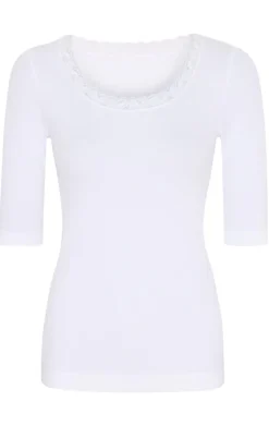 Tim & Simonsen Top - Frida SS - Bianco