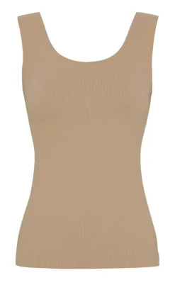 Tim & Simonsen Top - Tulle Rib - Nudo