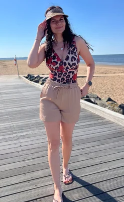 Unica Copenhagen Badedragt - Kathrin - Leo / Red Flowers