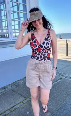 Unica Copenhagen Badedragt - Kathrin - Leo / Red Flowers