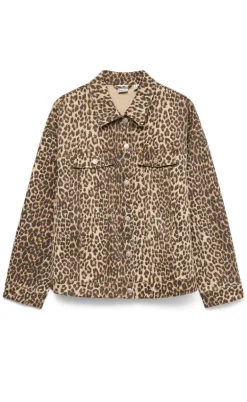 Vero Moda Jakke - Tess - Leopard