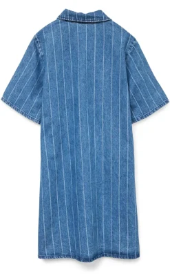 Vero Moda Kjole - Ocean - Medium Blue Denim