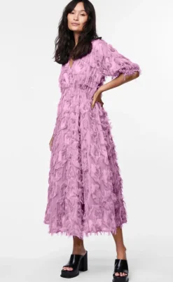 YAS Kjole - Pazylla Midi - Pastel Lavender