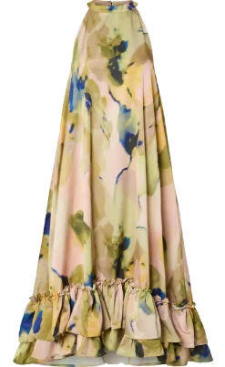 Yas Kjole - Skyra Halterneck - Ecru