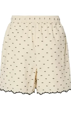 YAS Shorts - Dobby - Gardenia