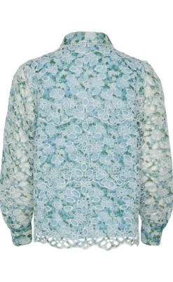 YAS Skjorte - Lelou - Clear Sky