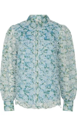 YAS Skjorte - Lelou - Clear Sky