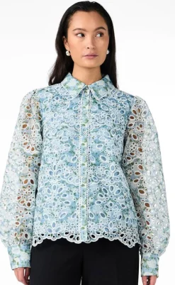 YAS Skjorte - Lelou - Clear Sky